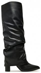 Kozaki na obcasie Guess czarne 