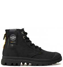 Trapery Palladium czarne damskie 