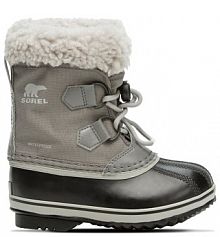 Śniegowce Sorel szare dziecięce 