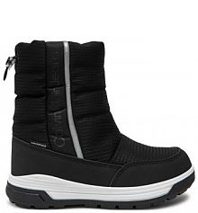 Śniegowce Calvin Klein Jeans czarne dziecięce 