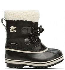 Śniegowce Sorel czarne dziecięce 