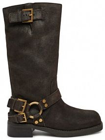 Kozaki MICHAEL Michael Kors brązowe damskie 