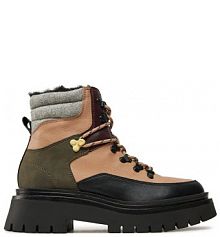 Botki Pepe Jeans beżowe damskie 