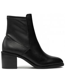 Botki na słupku Aldo czarne 