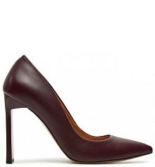 Czółenka R.Polański bordowy 