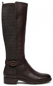 Kozaki Tamaris brązowe damskie 