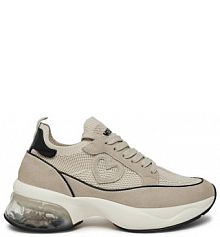 Sneakersy LOVE MOSCHINO szare damskie 