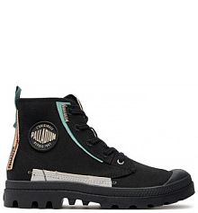 Trapery Palladium czarne damskie 