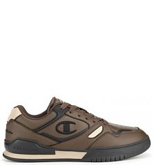Sneakersy Champion brązowe męskie 