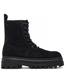 Trzewiki Calvin Klein Jeans czarne męskie 