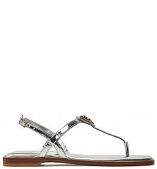 Sandały Guess srebrne damskie 