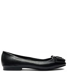 Baleriny Patrizia Pepe czarne damskie 