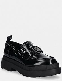 Mokasyny Liu Jo  czarne damskie SF4069EX19622222