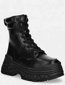 Botki Buffalo  czarne damskie 1622519.BLK