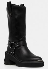 Kozaki Buffalo  czarne damskie 1220057.BLK