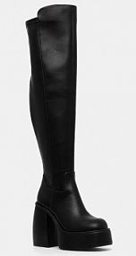 Kozaki Buffalo  czarne damskie 1220062.BLK