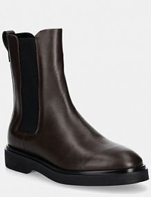 Sztyblety Calvin Klein  brązowe damskie HW0HW02180