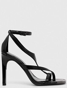 Sandały na szpilce DKNY  czarne K3304760.BLK