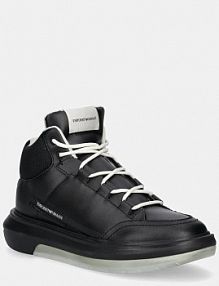 Botki Emporio Armani  czarne męskie X4Z135.XR201.K001