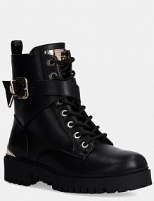 Workery Guess  czarne damskie FLFOLS.ELE10.BLKGO