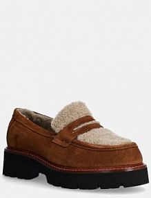 Mokasyny Marc O'Polo  brązowe damskie 40818503202323.720