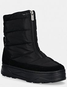 Śniegowce Pepe Jeans  czarne damskie PLS50553