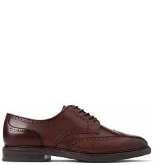 Półbuty sznurowane Polo Ralph Lauren  brązowe męskie 803955640003.200