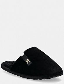 Kapcie Tommy Hilfiger  czarne damskie FW0FW08138