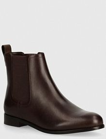 Sztyblety Lauren Ralph Lauren  brązowe damskie 802908354004.200