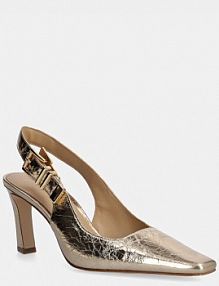 Sandały na słupku MICHAEL Michael Kors  złote 40F4DTMP1M.740