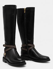 Kozaki MICHAEL Michael Kors  czarne damskie 40F4ABMB7L.007