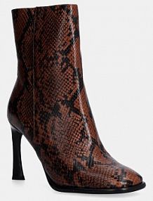 Botki na szpilce MICHAEL Michael Kors  brązowe 40F4KLHE5E.230