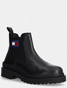 Sztyblety Tommy Jeans  czarne męskie EM0EM01448