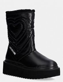 Śniegowce Love Moschino  czarne damskie JA24286L0LIN600A