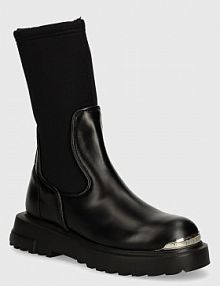 Sztyblety Love Moschino  czarne damskie JA24114G1LIM600A