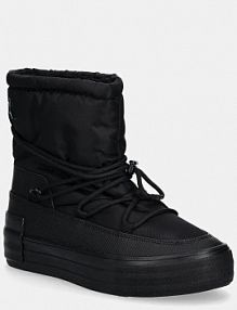 Śniegowce Calvin Klein Jeans  czarne damskie YW0YW01591