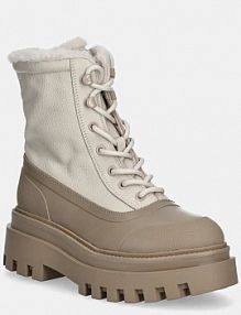 Botki Calvin Klein Jeans  beżowe damskie YW0YW01557