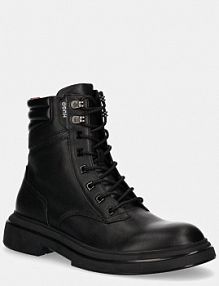 Trapery HUGO  czarne męskie 50536704.001