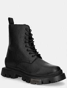 Workery HUGO  czarne damskie 50529893.001