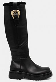 Kozaki Versace Jeans Couture  czarne damskie 77VA3S65.ZS865.899