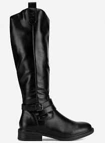 Kozaki Clara Barson czarne damskie WYL3560-3