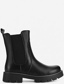 Botki Nelli Blu czarne dziecięce CS6139-03