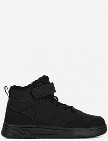 Trzewiki SPRANDI EARTH GEAR czarne dziecięce FURRY FUR CP40-21622Z