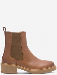 Botki na obcasie Sergio Bardi brązowe KAP-C1060-01SB