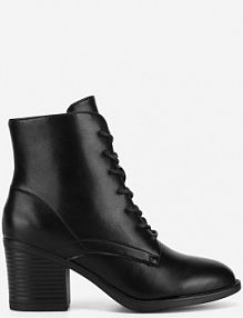 Trzewiki Clara Barson czarne damskie WYL3546-8