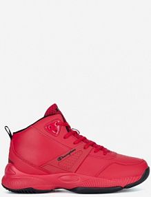 Sneakersy Champion czerwone męskie ACADEMY MID CUT SHOE S22399-RS001
