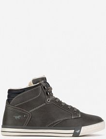 Trzewiki mustang szare męskie 4072-602