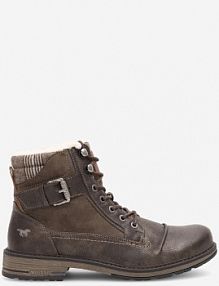 Trzewiki mustang brązowe męskie 4157-605