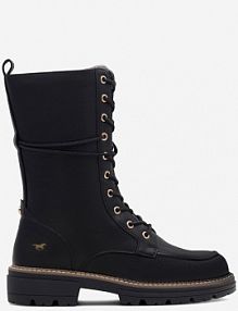 Trzewiki mustang czarne damskie 1437-503