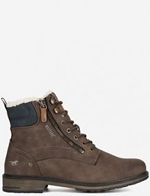 Trzewiki mustang brązowe męskie 4157-609